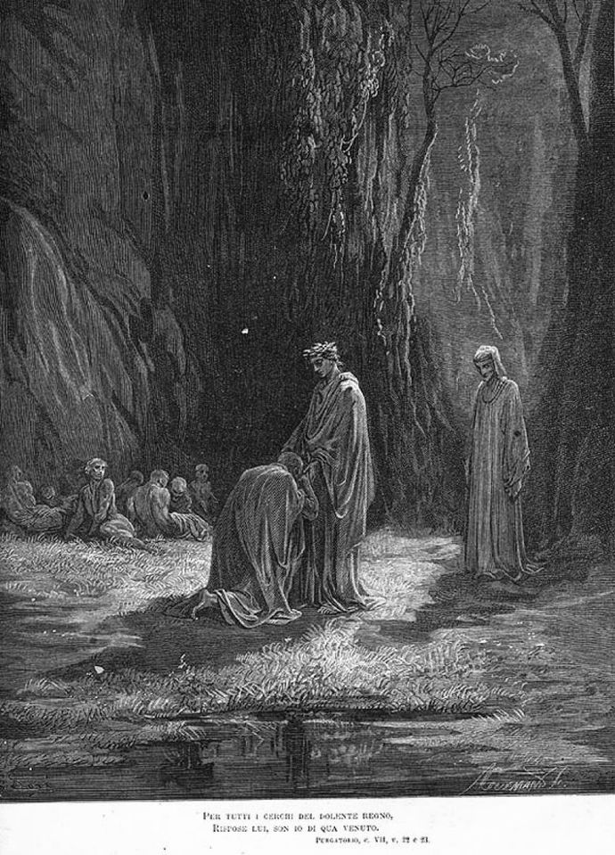 Where in Purgatory would you go after death?