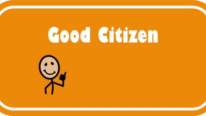 What does it mean to be a good citizen?