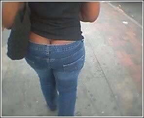 Girls, low rise jeans exposing your asscrack, will you be concerned about it?