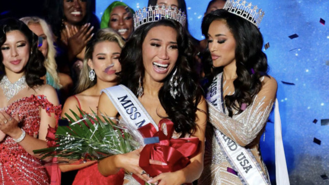 What is your opinion of Bailey Anne Kennedy being crowned on Saturday as Miss Maryland USA?