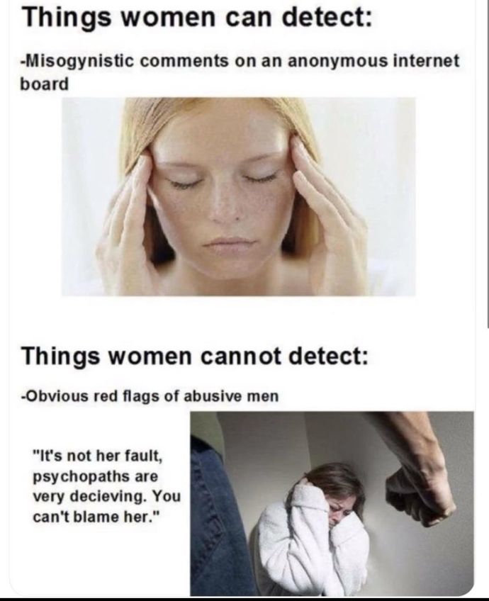 If women cant tell suttle red flags then why do they still date and get in relationships?
