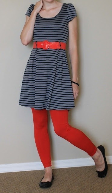 Do leggings look good with dresses in summer?