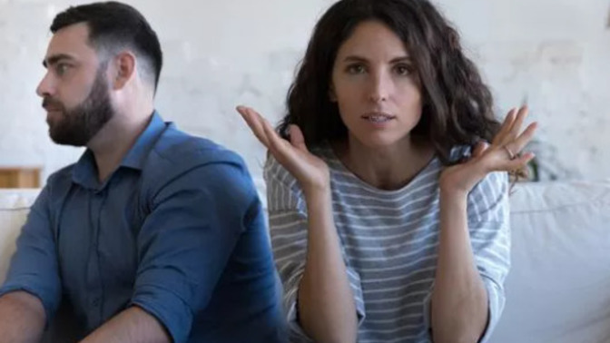 How should you react when your husband calls you fat?