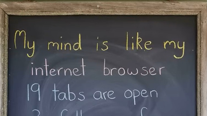 Do you sometimes feel like THIS?