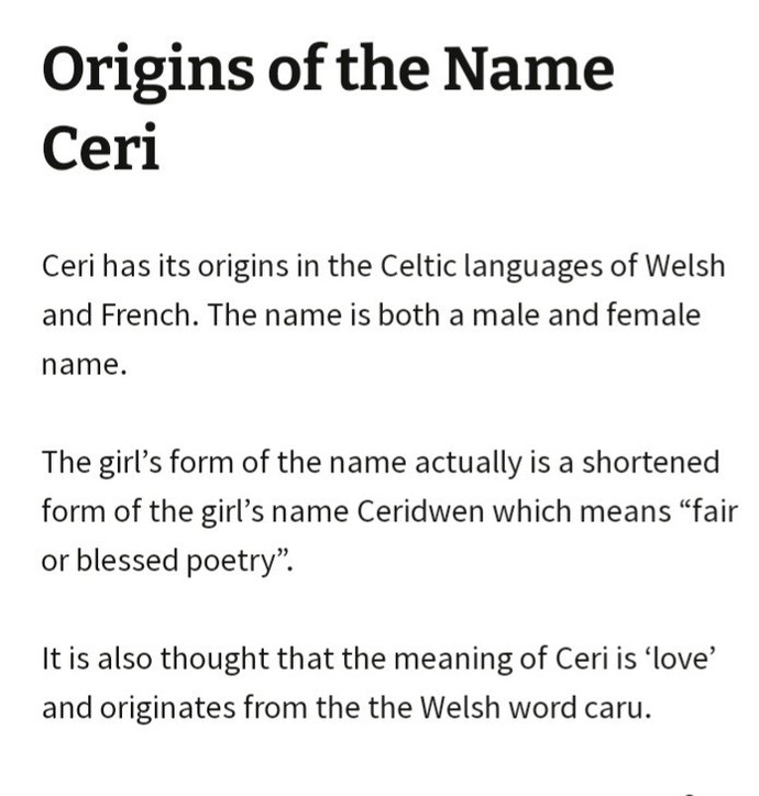 What does your name mean according to you and what does it mean if you search it on google?