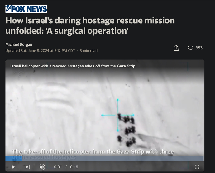Wha…? A surgical strike worked?