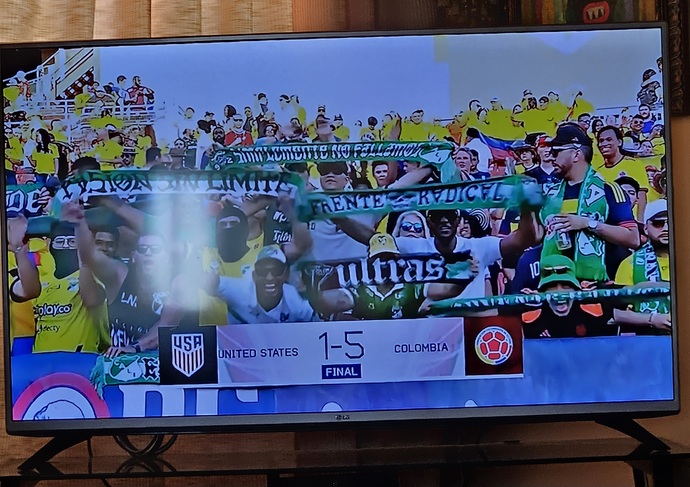 Is the USAs humiliating defeat to Colombia, the result of decking their players and stadium out with pride colors?
