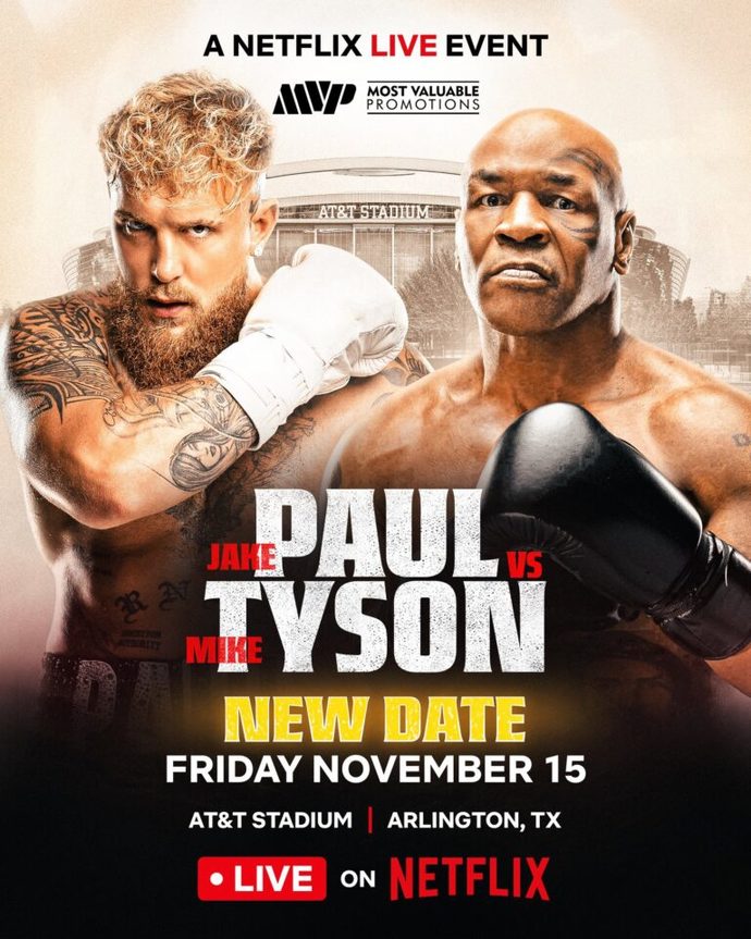 Tyson vs Paul set in November, are you still interested to tune in?