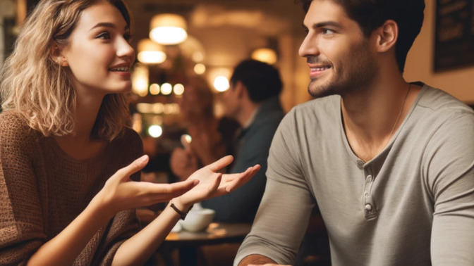 Is it a turn off for a girl you first meet to talk a lot?
