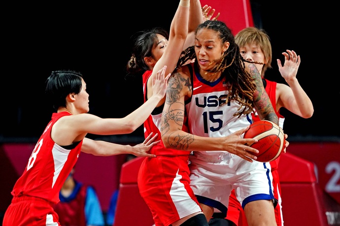 Are you going to watch the womens Olympic basketball team that includes a man but does not include Caitlin Clark?