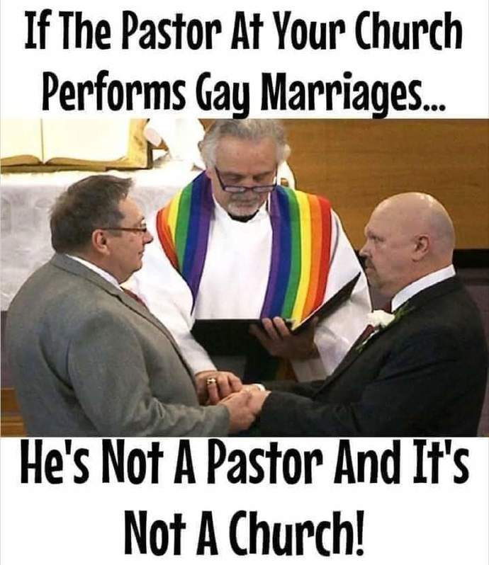 Should Christian Churches be forced by the Federalgovernment to performGay Marraiges?