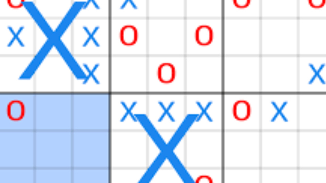 Did You Ever Play Ultimate Tic-Tac-Toe YES Or NO?