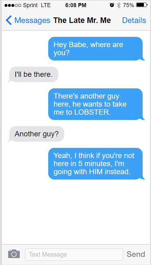 What should I do about my boyfriend who is usually always late?