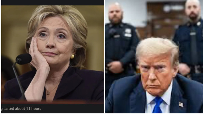 I mean…at least Hillary was avenged now, right?