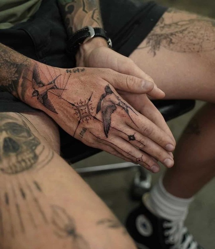 Do you find hand tattoos physically attractive?