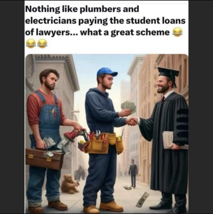 At least they’re working and contributing, right?