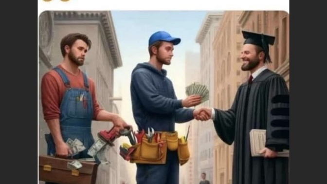 At least they’re working and contributing, right?