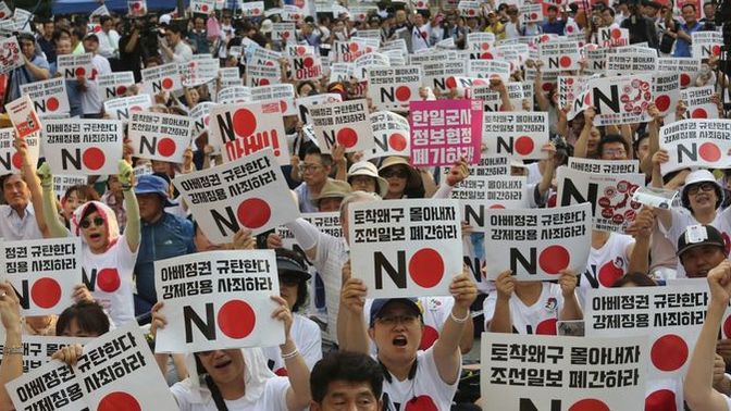 Why do you think Europeans have gotten over the second world war but Japan and Korea still hate each other?