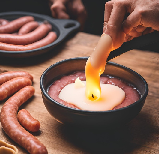 What do you like to dip your sausage into?