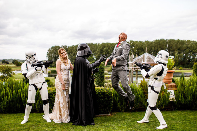 How do you feel about themed weddings? Are they cheesy or cute?