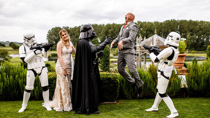 How do you feel about themed weddings? Are they cheesy or cute?
