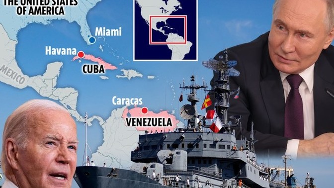 Will Putin attack the U. S. when his naval ships arrive in the Caribbean?