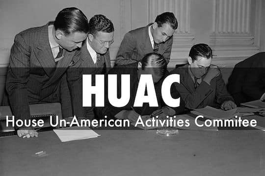 Should we have the Committee on Un-American Activities back?