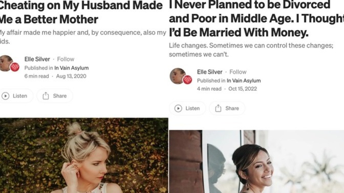 Cheating wife. What happens to how children view their mother when they find out they cheated on their Dad?