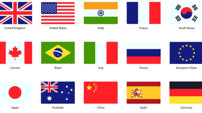 How many of your country's flags are in your home?