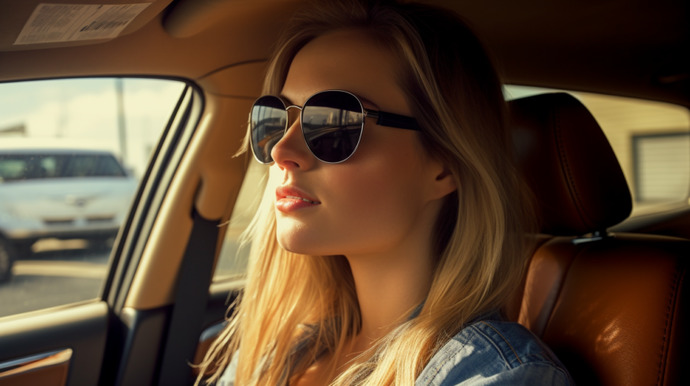 Do you wear sunglasses when you drive or are a passenger in a vehicle during the daytime?