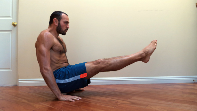 Are hanging L-sits impressive?