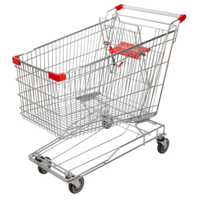 Does your GROCERY CART (TROLLEY) have a FLAT TIRE?