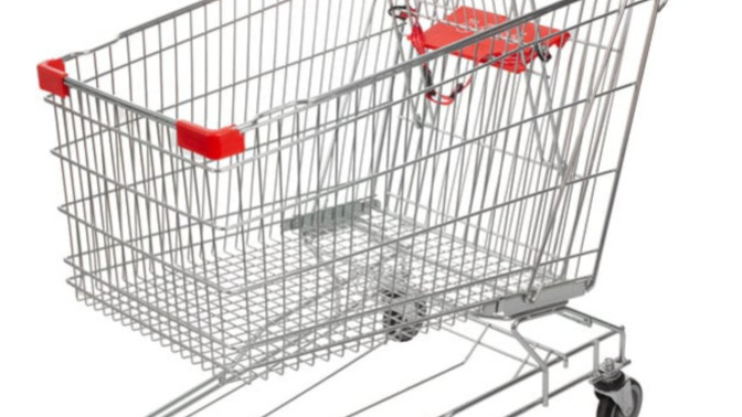 Does your GROCERY CART (TROLLEY) have a FLAT TIRE?