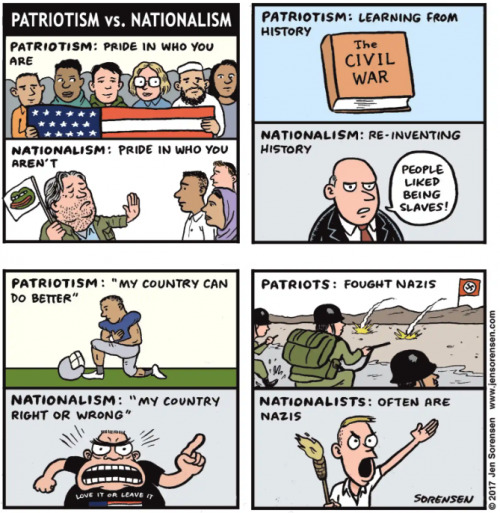 Has anyone noticed that if you fly the American flag everyone knows who you’re voting for?