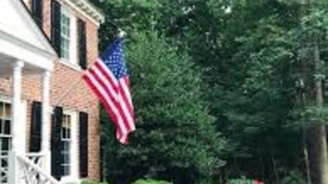 Has anyone noticed that if you fly the American flag everyone knows who you’re voting for?