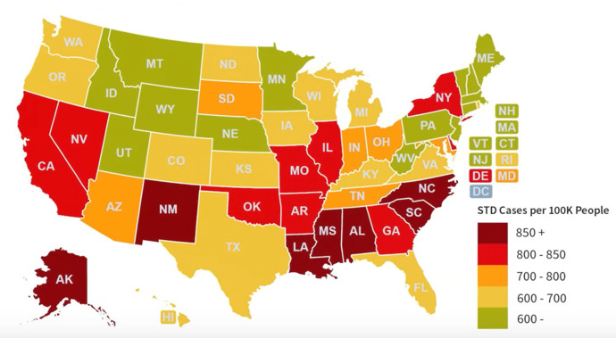 Is this STD MAP accurate?