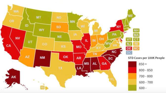 Is this STD MAP accurate?