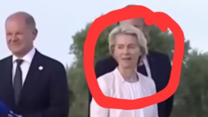 Who's the lady at the G7 summit with the HillaryClinton haircut?