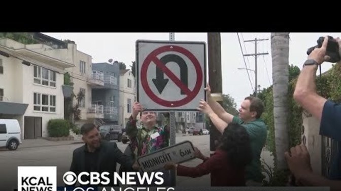 LA City Council members have removed "No U-Turn" traffic signs in a gay neighborhood?