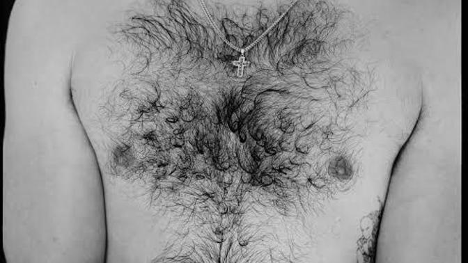 Hairy chest on a man?