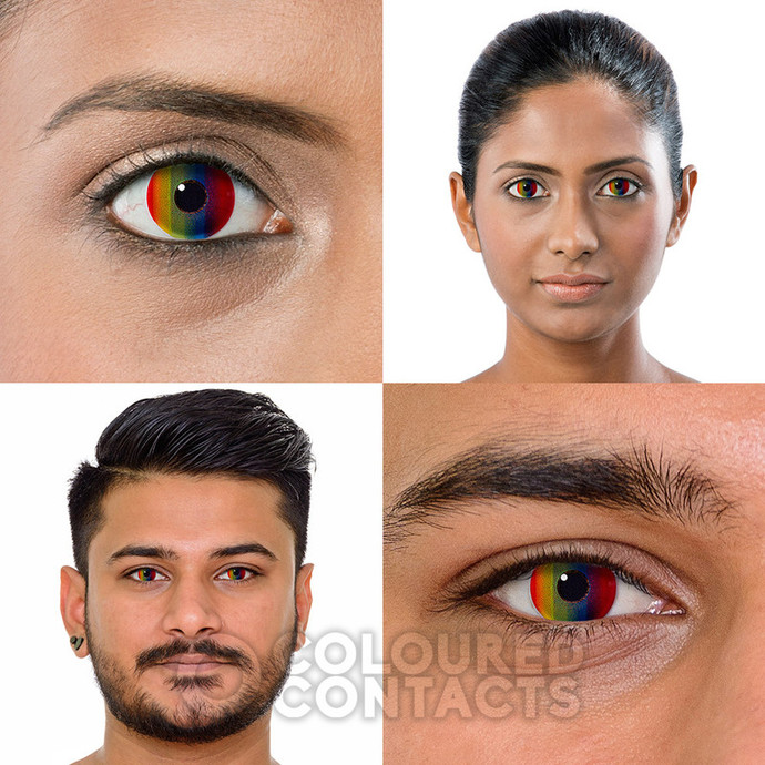 Which color contact lenses you’d found attractive on someone?