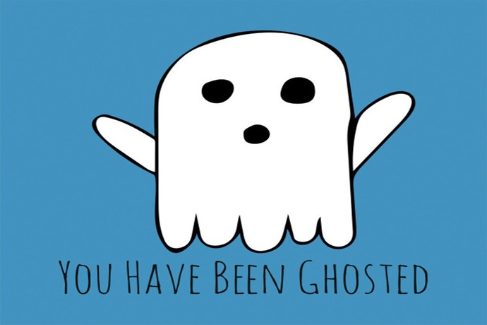 People, women especially, what part of ghosting dont you get? If youre ghosted, he doesnt like you. Why cant you accept that?