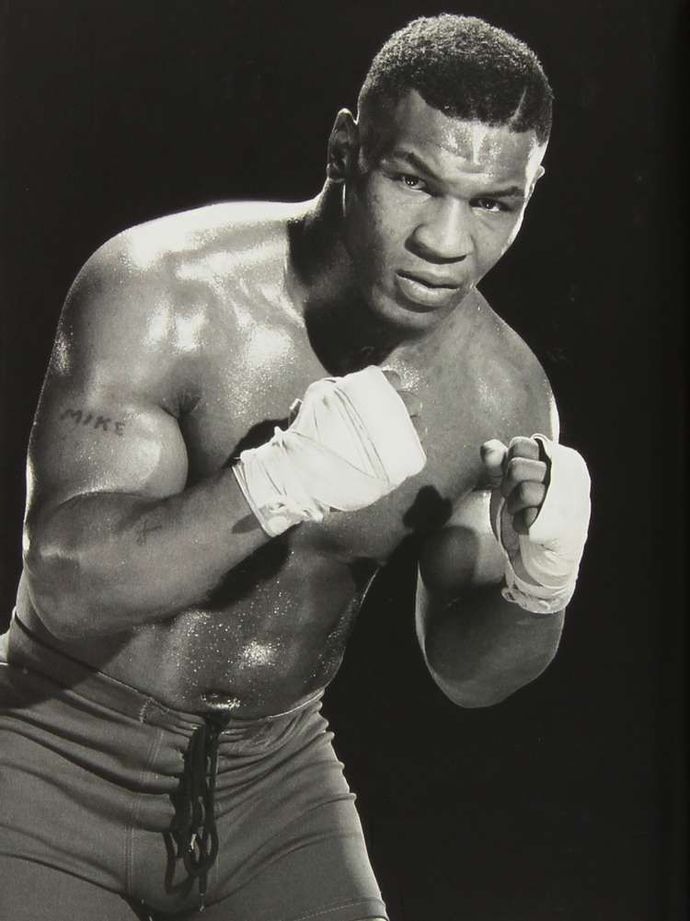 Would you be intimidated by a young Mike Tyson?