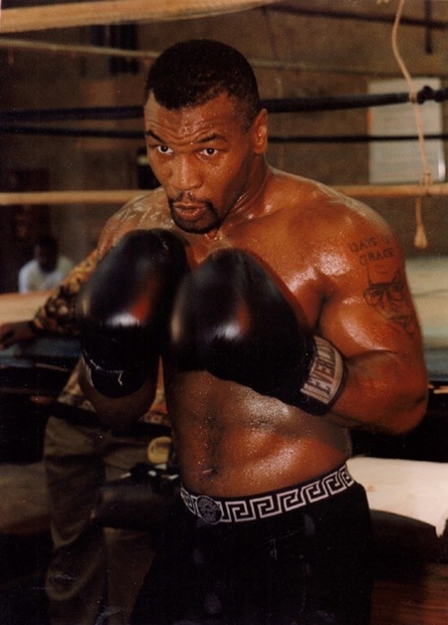 Would you be intimidated by a young Mike Tyson?