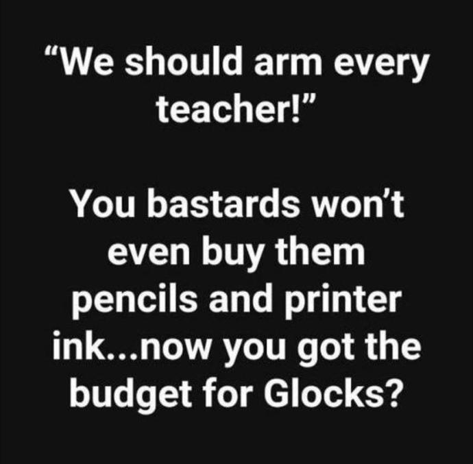 Should we arm teachers and other school staff? Should each school have a LEO? Should that LEO be involved in school discipline in any manner?