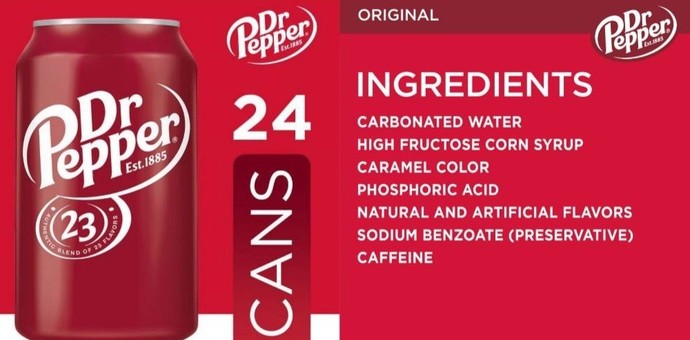 How can Dr. Pepper claim to have 23 flavors, but not even have 23 ingredients?
