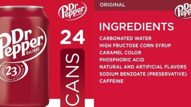How can Dr. Pepper claim to have 23 flavors, but not even have 23 ingredients?