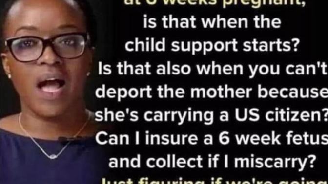 Is this accurate? How would you respond to her three questions? Can one say no to her questions and still be considered "pro life"?