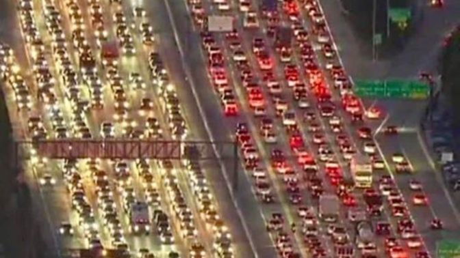 Does trafffic ever get THIS BAD in your city?