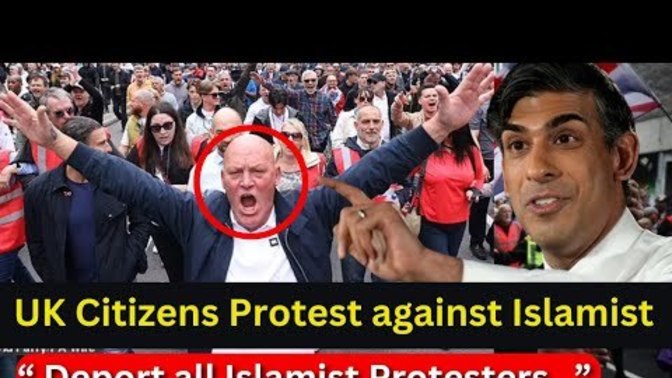 What are your thoughts on this protest in London?